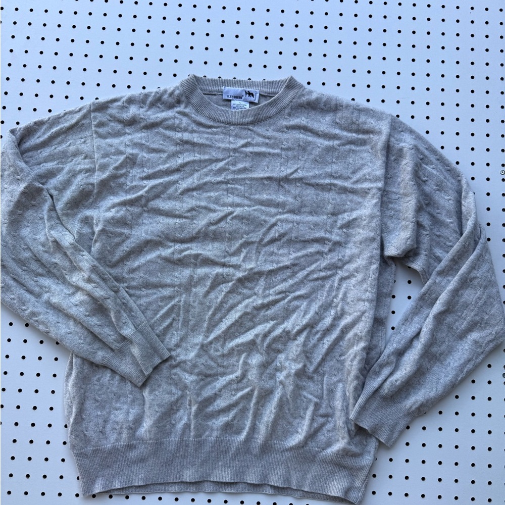 I Levrieri Mens Cashmere/Silk Crewneck Sweater